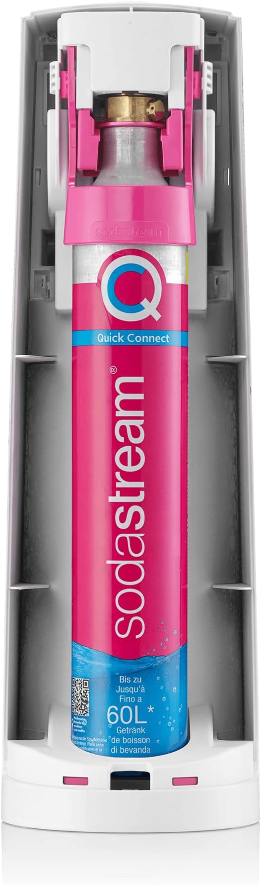 SodaStream Terra Sparkling Water Maker (White) with CO2, DWS Bottle and Bubly Drop