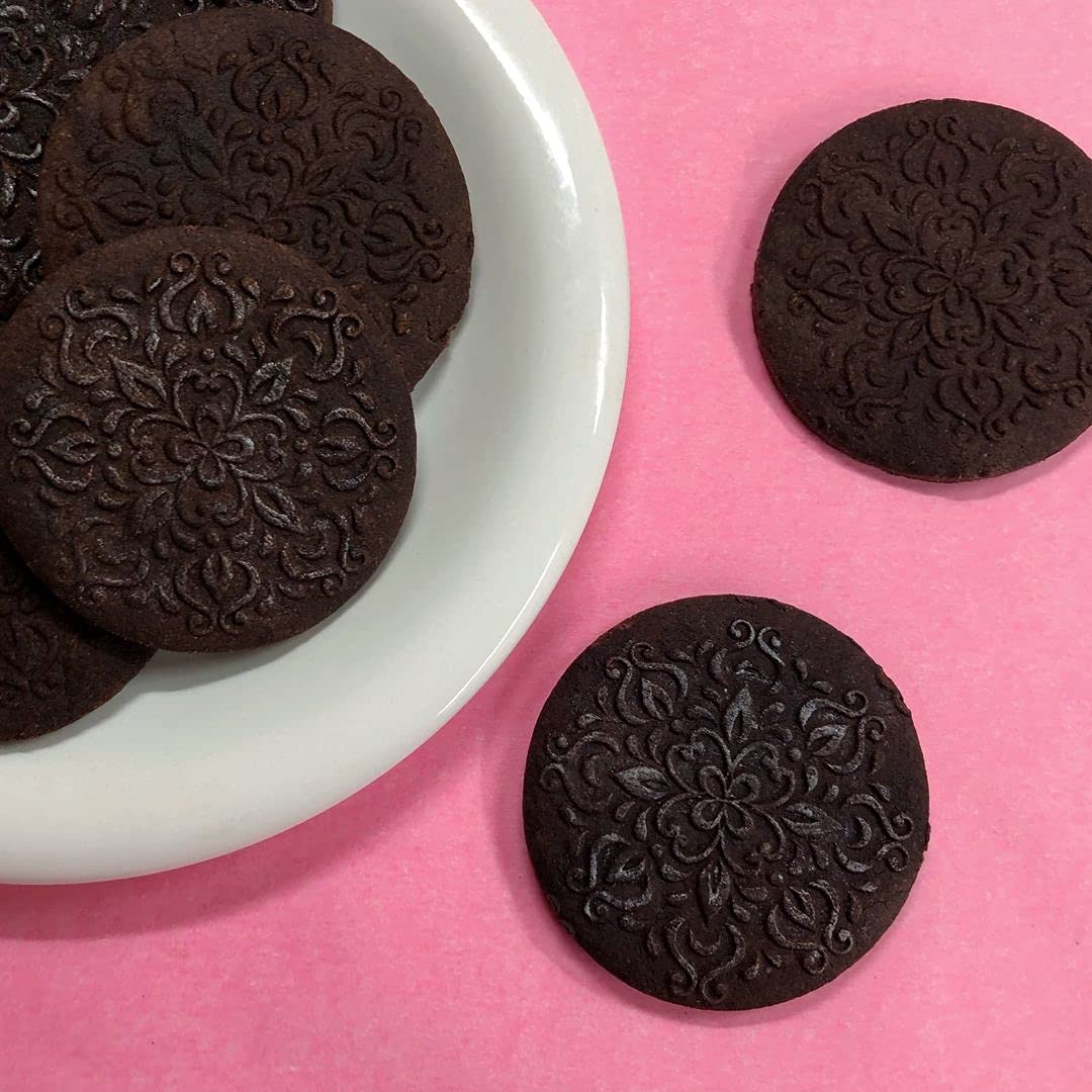 KALEIDOSCOPE Rolling Pin Laser engraved embossing rolling pin Baking tool Engraved kitchen cookies Wooden rolling pin