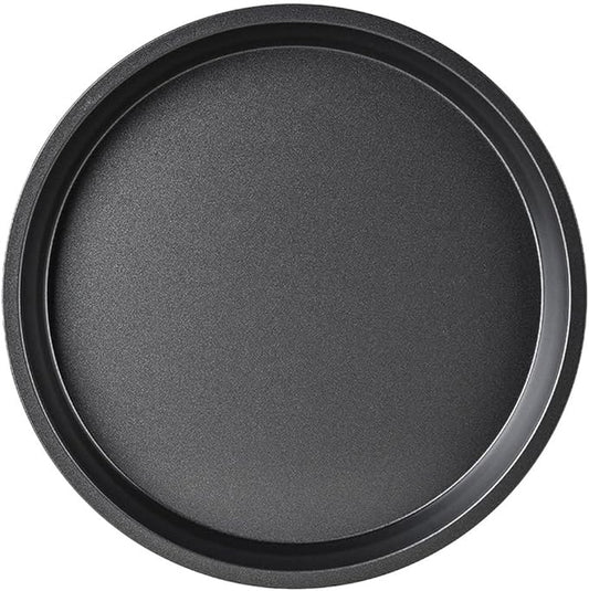 Luxshiny Non-Stick Round Cake Mold - 7 Inch Carbon Steel Baking Pan for Pizzas Cakes and More