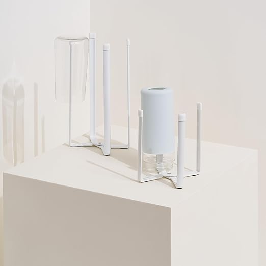 Yamazaki Home Tower Kitchen Multi Eco Stand - Multifunctional Compost Bag and Small Bottle Holder - Small - Steel