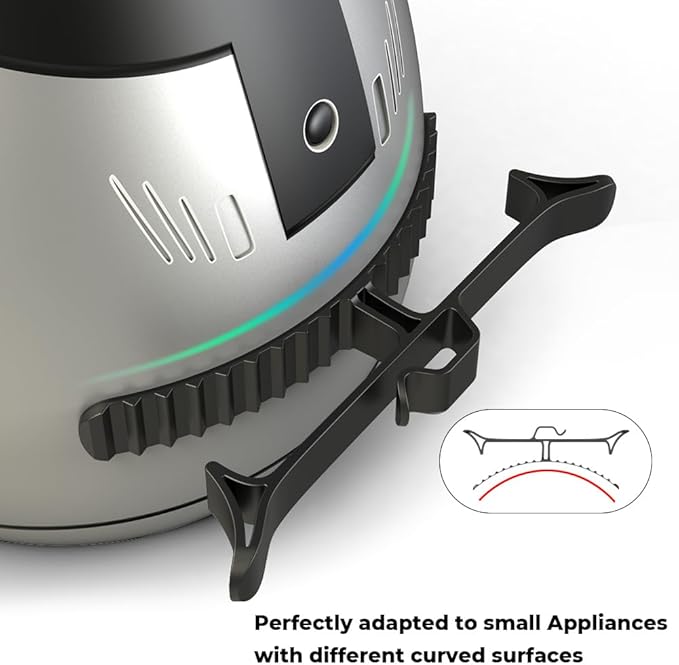 Cord Organizer | Organization and Storage for Kitchen Appliances,Cord Keeper,Cord Wrapper,Cord Holder for Air Fryer,Coffee Maker,Blender,Toaster,Table Lamps Cord-6Pcs (White)