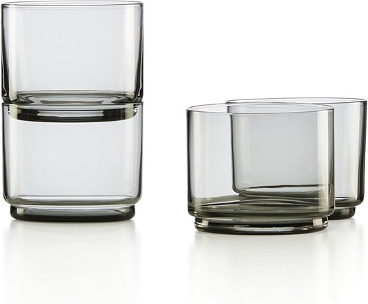 Lenox Tuscany Classics 4Pc Short Glasses, 1.10, Black