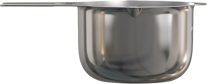 Color Up 2 Scoop (2 Cup / 480 ml) Stainless Steel Pet Food Measuring Scoop for Dogs, Cats, Rabbits & Birds – Dual Pour Spouts, Ergonomic Handle, Dishwasher Safe