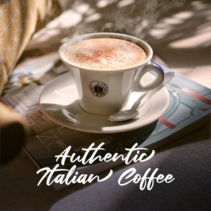 Caffè Borbone Whole Bean Coffee, 100% Arabica, Medium Espresso Roast - Freshly Roasted and Packaged in Italy - 2.2 Pound (Pack of 6)