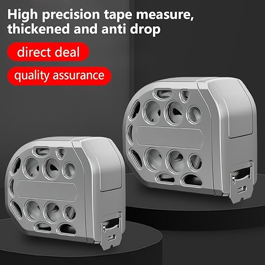 2025 New 16/25FT Stainless Steel Tape Measure - Dual-Sided Precision Imperial & Metric Scales, Auto-Lock, Magnetic Base, Pro-Grade Accuracy (16ft/5m)