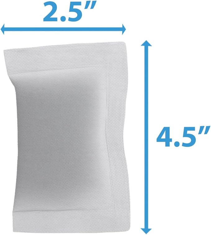 SensorCan Official AbsorbX Trash Can Deodorizer 3-Pack, All Natural Activated Charcoal Odor Absorber Stops Garbage Smells, Air Filter Freshener for 8 Gal and Larger Waste Bins with Compartment