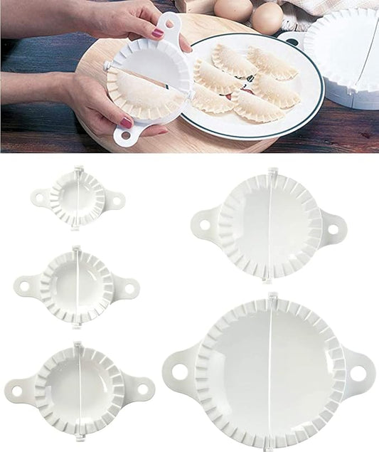 Dumpling Maker Dumpling Tools 5Packs with Different Sizes of Dumpling Mold, Perfect for Making Hand pies, Dumplings, Ravioli, Calzones, Dough Press 5.5/7.5/9.5/12/15.5cm