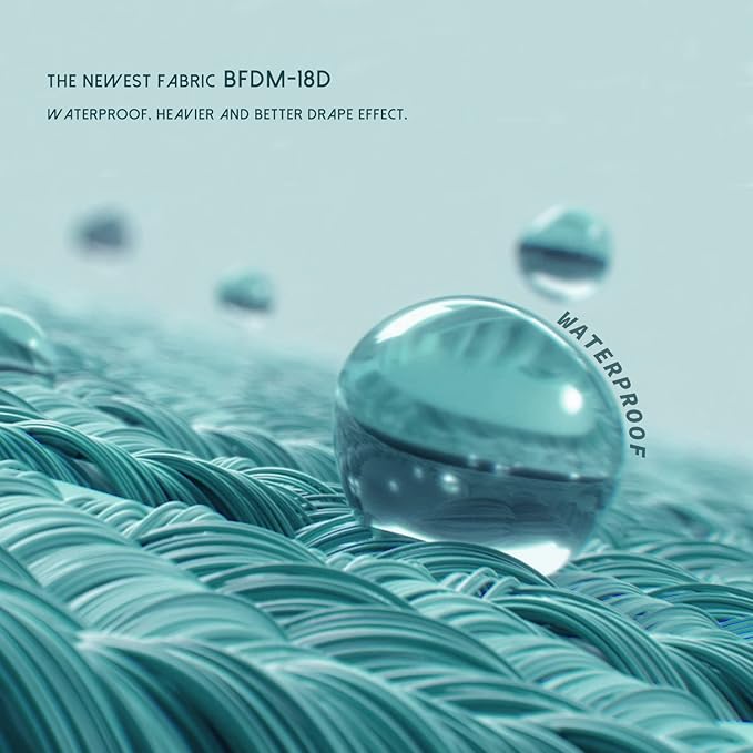 BALCONY & FALCON Square Tablecloth - Small Waterproof Table Cloth, Wrinkle Resistant Table Cover Linen Fabric Tablecloths for Dining Kitchen Wedding and Outdoor Decoration (Teal, 47"x47")