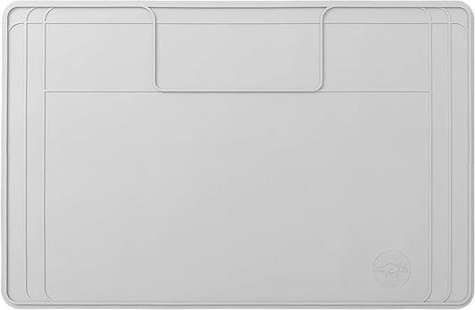 The Original Under Sink Mat - Adjustable Silicone mat, Waterproof Under The Sink Bathroom Vanity Mat, Under sink mats for kitchen waterproof - 28" x 19" or smaller