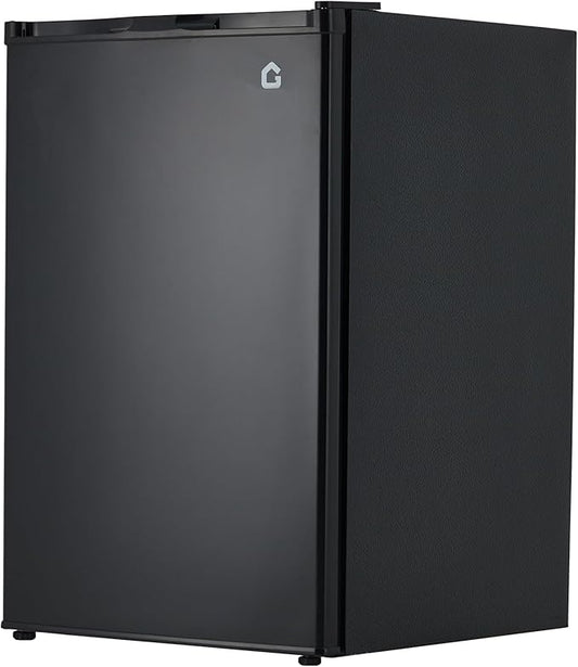 4.5 Cu. Ft. Compact Refrigerator | Single Door Mini Fridge with Energy-Efficient & Quiet Operation | for Dorm, Office, Bedroom, Kitchen, Bar Use with Adjustable Shelves