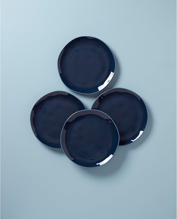 Lenox, Blue Bay Colors 4Pc Dinner Plates, 6.85 LB