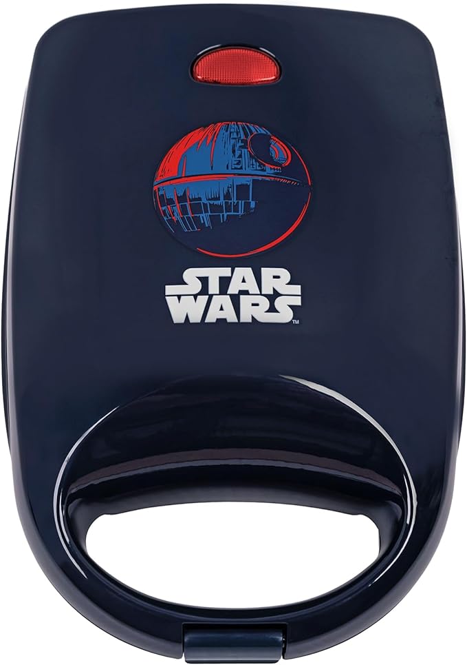 Uncanny Brands Star Wars Death Star Single Sandwich Maker - Star Wars Kitchen Appliance