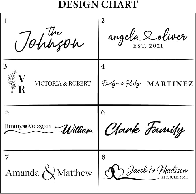 4-Piece Custom Wooden Chopping Boards for Kitchen, Wedding Gift for Couple 2025, Personalized Cutting Board Set with Holder, Gifts for Anniversary, Christmas, Housewarming, New Home, Engagement