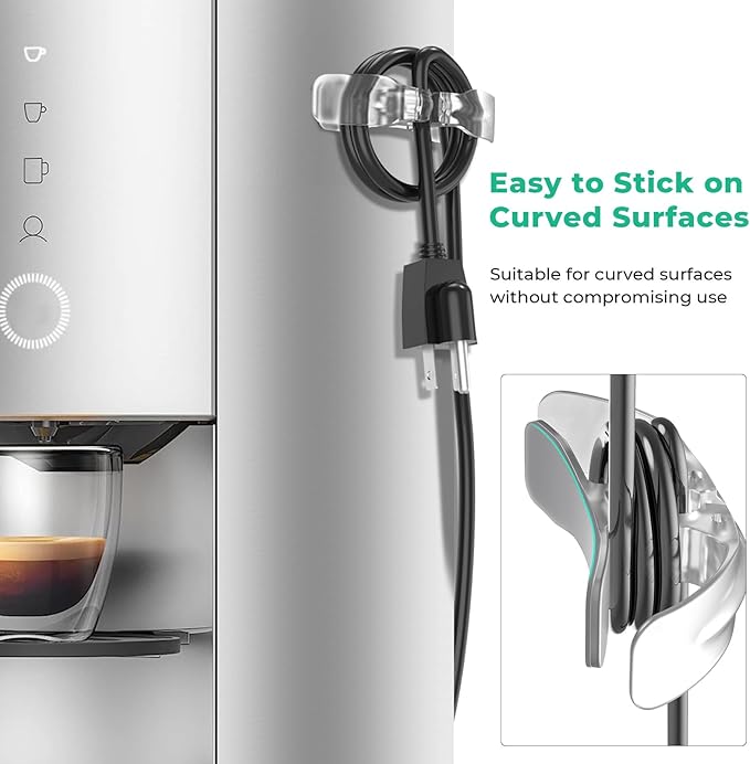 Cord Organizer for Kitchen Appliances|Upgraded Cord Wrapper Holder Cable Organizer for Small Home Appliances Cord Keeper on Stand Mixer,Blender,Coffee Maker,Pressure Cooker,10 Pcs