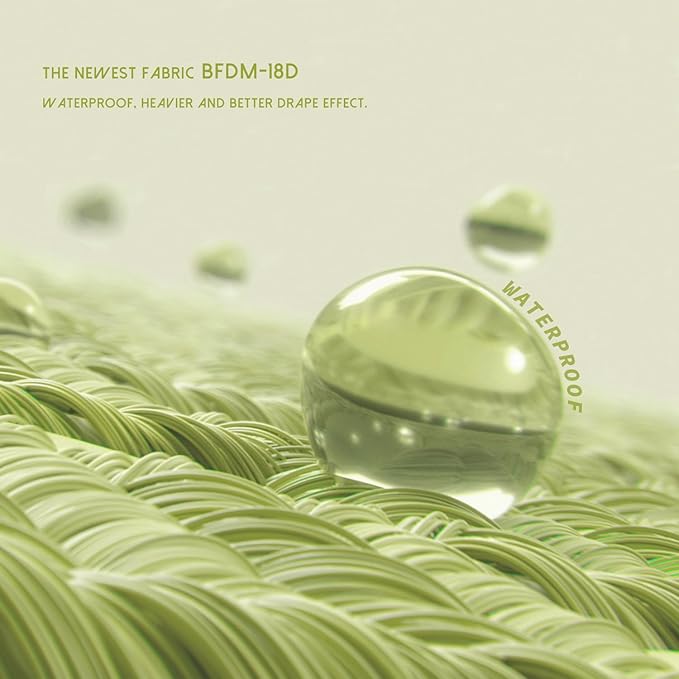 BALCONY & FALCON Rectangle Tablecloth 57" x 85" Washable Wrinkle Resistant and Water Proof Table Cloth, Decorative Linen Fabric Tablecloths for Dining Party Kitchen Wedding and Outdoor, Avocado Green