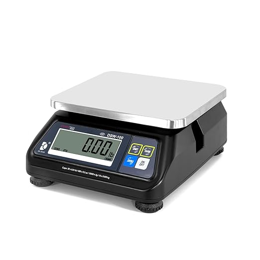 VisionTechShop DSW-100RS POS Interface Portion Food Scale with Most ECR's and POS Systems, Lb/Oz/Kg/g Switchable, 30lb Capacity, 0.01lb Readability, Dual Display, NTEP #22-007, NSF Certified