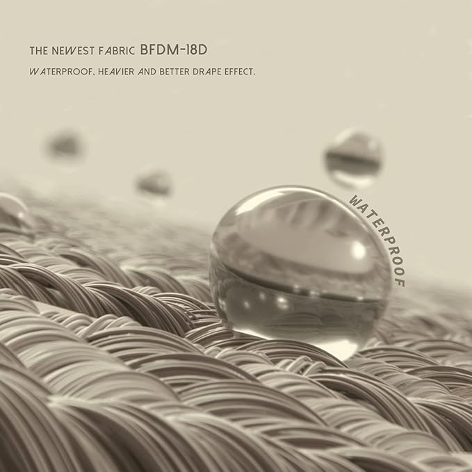 BALCONY & FALCON Rectangle Tablecloth Washable Wrinkle Resistant and Water Proof Table Cloth Decorative Linen Fabric Tablecloths for Dining Parties Kitchen Wedding and Outdoor Use (Beige, 90x132)