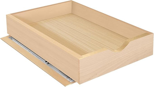 Pull Out Drawers for Cabinet Wood 24" W x 23" D x 4.5" H Slide Out Organizer and Storage Kitchen Cabinet Drawers Slide Out Shelves Pull Out Shelves in Kitchen Pantry Bathroom with Soft Close