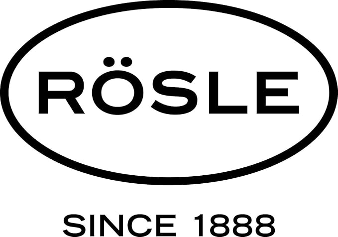 Rösle 12718 Stainless Steel Round-Handle Pizza Cutter Wheel with Thumb Leverage 7.9 in.