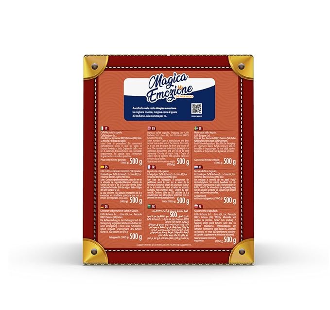 Caffe Borbone Nespresso Compatible Coffee Pods, DEK Blend Decaffeinated, Medium Roast, Decaf Espresso - NOT compatible with Vertuo - 100 Count