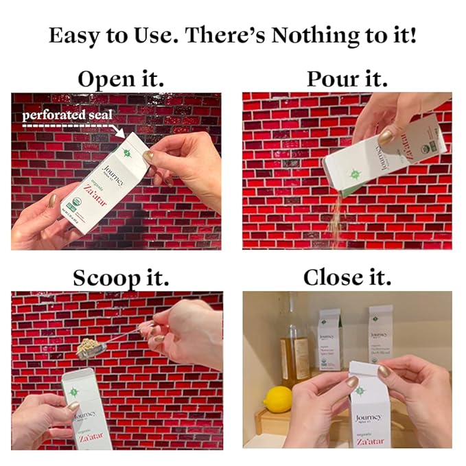 Gourmet Organic Italian Spice and Seasoning Gift Set by Journey Spice Co. | Salt-Free | Pizza Seasoning | Tuscan, Sicilian, Savory Garlic Herb | 10.57 oz. (total)