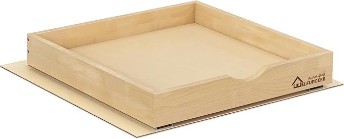 WelFurGeer Soft Close Pull Out Drawers for Cabinets, 20" W x 22" D Pull Out Cabinet Drawer with Heavy Duty Slides, Pull Out Cabinet Organizer, Cabinet Drawers Slide Out, Pull-Out Home Organizers