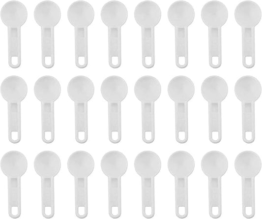 Cornucopia Brands Bulk Pack of Teaspoon Measuring Spoons (24-Pack); 5 ml / 5 cc Scoops Which Fit Inside a Spice Bottle