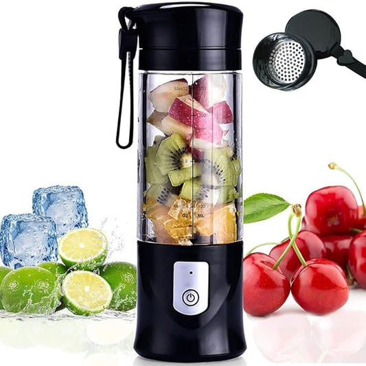 Mini Portable Blender For Shakes and Smoothies,Personal Size Juice Mixing，Leakproof-Lid, Compact, USB-C Rechargeable, Crodless, Convenient for Kitchen, Home, Travel