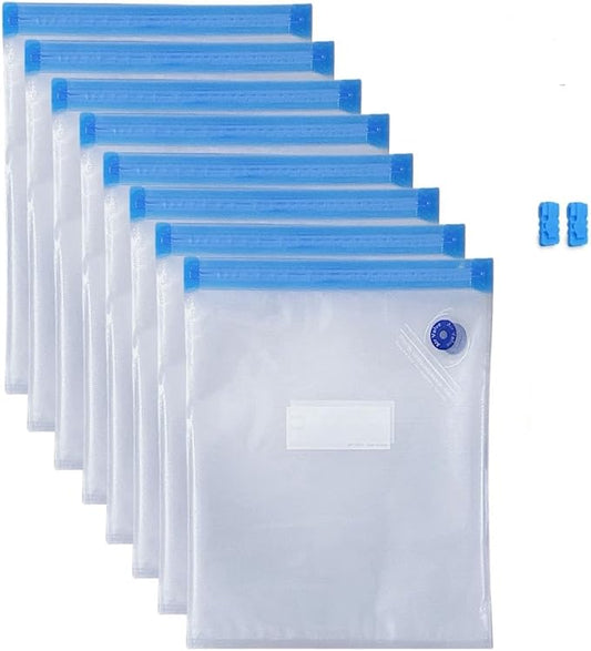 Sous Vide Bags-BPA-Free Reusable Vacuum Seal Bags for Food Storage Food Freezing safe Reseal Vacuum Storage Bag for Sous Vide Cooking-HOMYLAND 13.4 * 10.2(Large 18pcs)