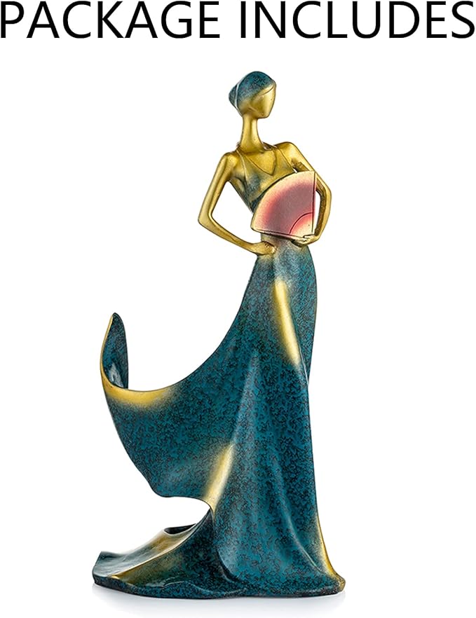 NUPTIO Wine Racks Countertop Gift: Wine Bottle Holder Resin Red Wine Rack Women Sculpture Display Wine Stand Shelf for Home Kitchen Wine Lovers Gifts Wine Accessories for Wine Lovers Bar Decor