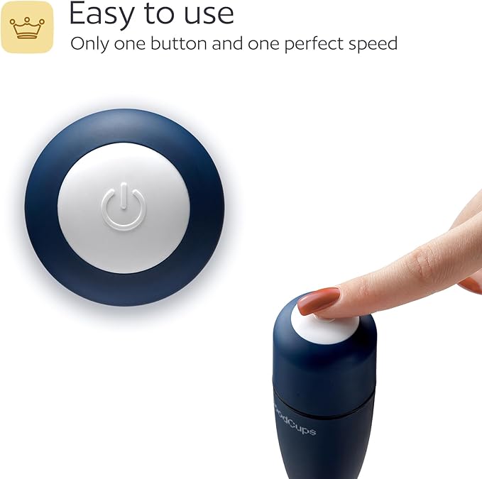 Milk Frother Handheld – Electric Foam Maker Wand with Stainless Steel Whisk – Battery Powered Mini Mixer for Coffee, Matcha, Lattes & Cappuccinos