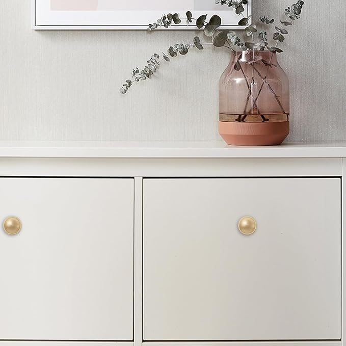 10 Pack Brushed Gold Kitchen Cabinet Knobs Cabinet Knobs Gold Drawer Knobs Kitchen Hardware Solid Cupboard Knobs Drawer Knobs