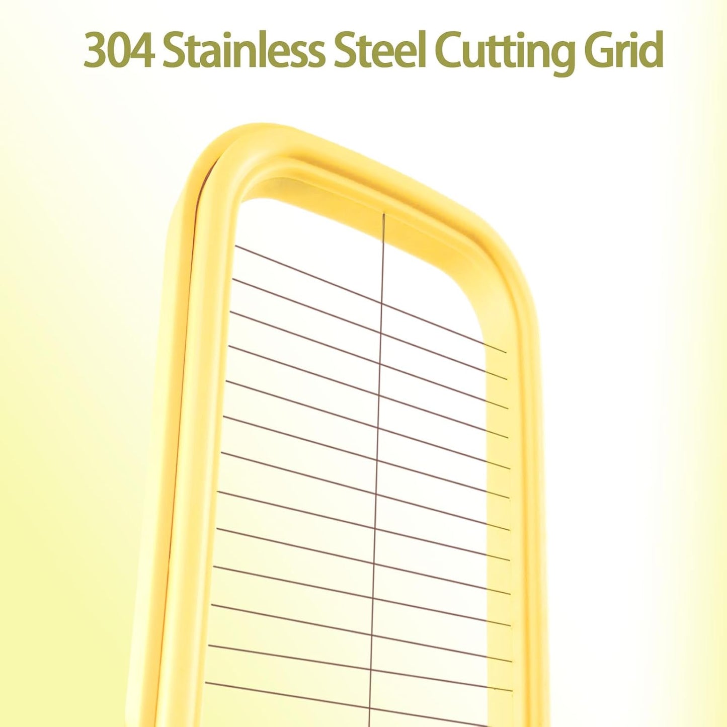 Butter Dish Slicer Cutter with Lid Sealed Butter Container with Stainless Steel Cutting Grid & Fork for Kitchen Countertop or Refrigerator Storage