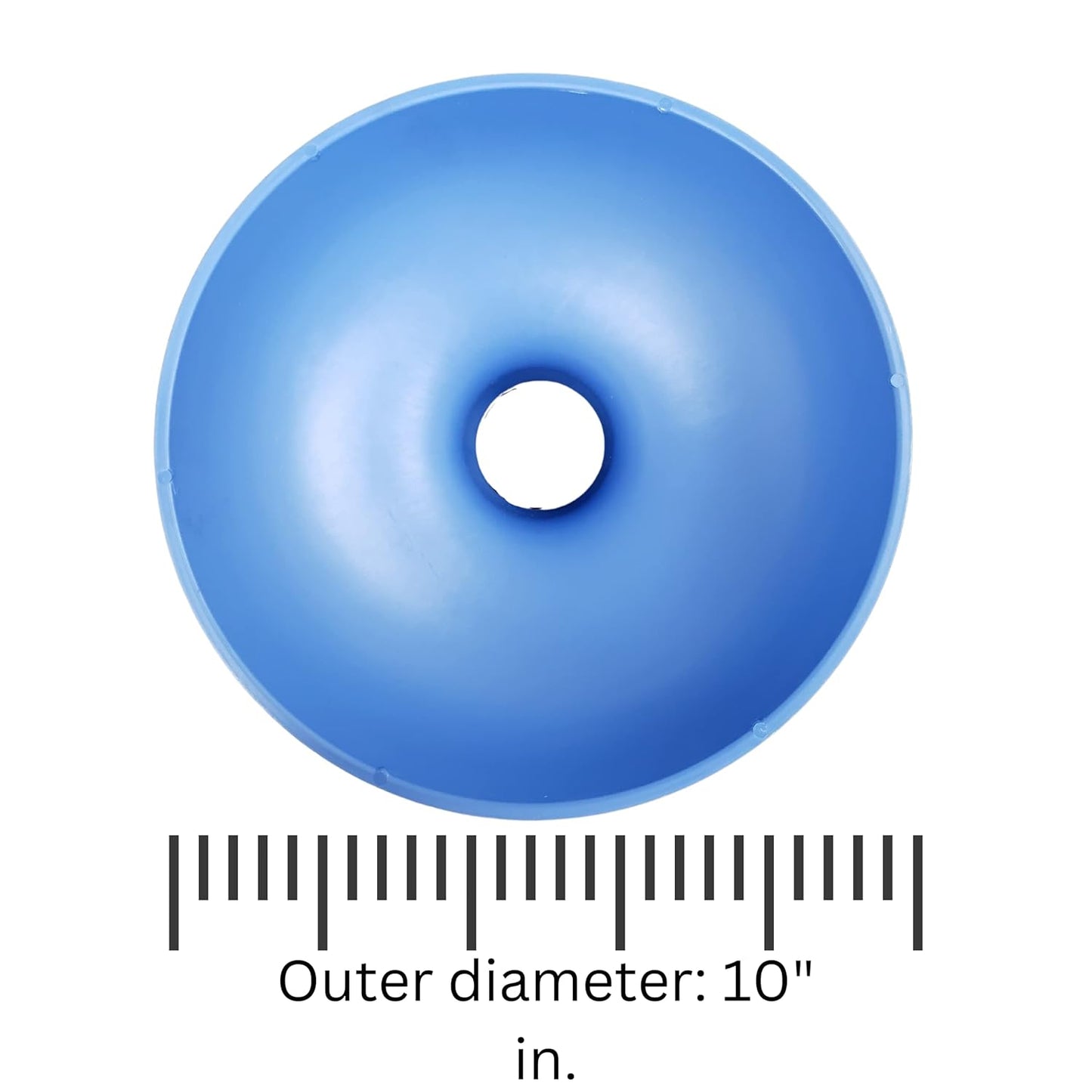 IPW Industries Inc.| Large Plastic Wide Mouth Funnel for Water Softener, Resin, Carbon Media – Wide Mouth Funnel for Water Tank – Multipurpose Plastic Funnels for Home, Jar Filling, and Softener Use