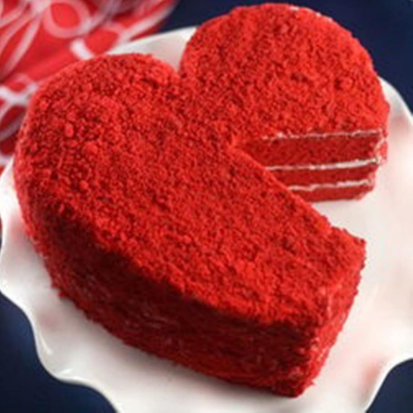 Heart-shaped cake pan, heart-shaped cake tin, aluminum, 6-inch heart-shaped-pan, for weddings, parties, family and other occasions cake (6 x 3 Inch,Set of 2)