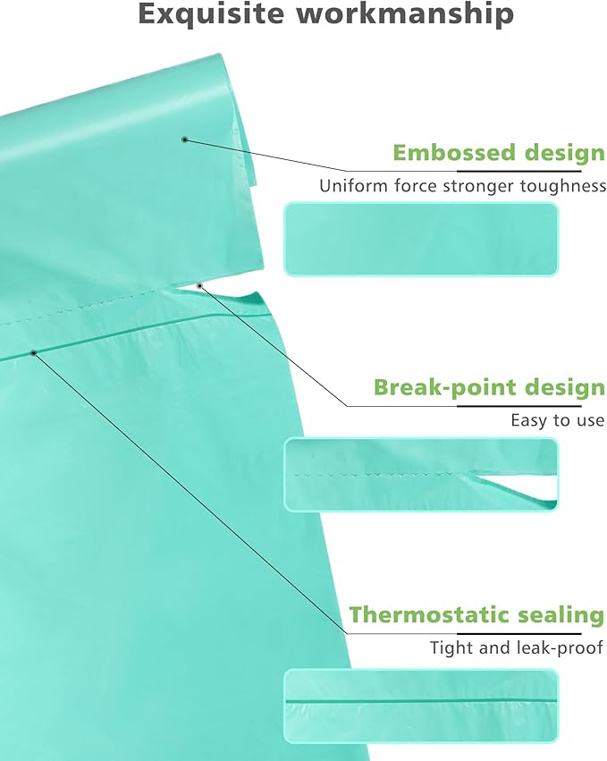 Compost Bags 3 Gallon 125 Packs,AYOTEE Compostable Trash Bags 3 Gallon, Small Biodegradable Trash Bags