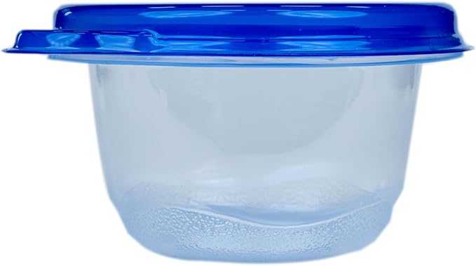 Glad GladWare Mini Round Food Storage Containers - Small Meal Container Holds up to 4 Ounces of Food - Lock Tight Seal, 8 Count - 12 Pack