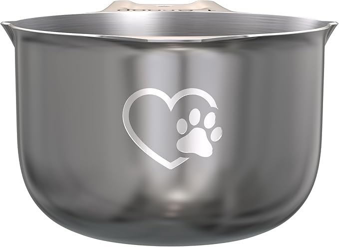 Color Up 1 Cup Pet Food Scoop – Stainless Steel Dog Food Scoop Cup (16 Tbsp) – Heavy-Duty, Rust-Resistant Measuring Scoop for Dogs, Cats, Birds & Rabbits – Ideal for Dry Food & Treats