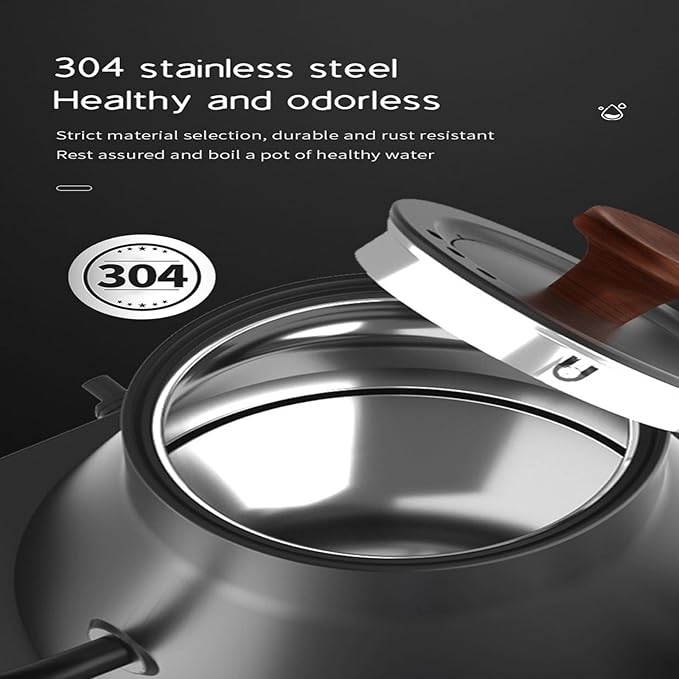 Smart Gooseneck Electric Kettle 1500W - Variable Temperature Control with LED Display, 304 Stainless Steel, 5oz Micro-Brew & 24H Keep Warm for Coffee/Tea(WGITE, US PLUG)