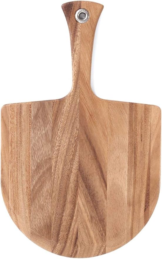Ironwood Gourmet Napoli Pizza Peel, Acacia Wood 14 x 20 x 0.5 Inches