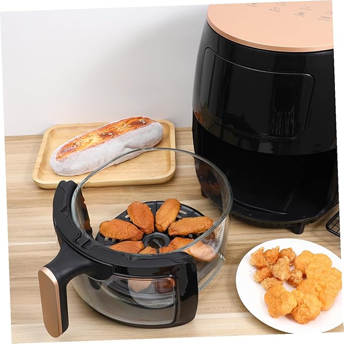 Large Capacity Electric Air Fryer Oven with Non-stick Basket Healthy Cooking Multiple Modes Safe Overheat Protection Digital Display for Family Home Use North America Plug