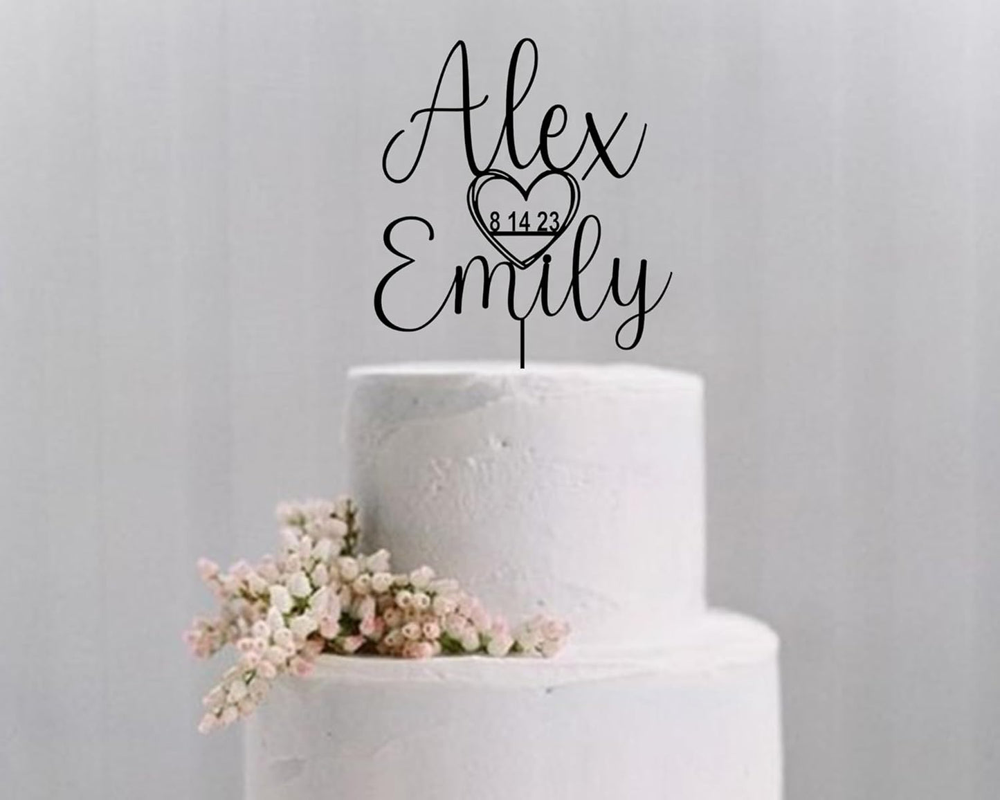 Wedding Cake Toppers, Wedding Cake Toppers Bride and Groom, Custom Cake Topper, Customize Your Own Anniversary Mr and Mrs Cake Topper