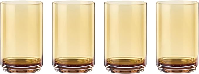 Lenox 897835 Tuscany Classics Stackable Coolers, Set Of 4, Amber