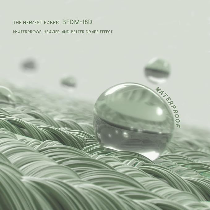 BALCONY & FALCON Placemats Set of 4 Faux Linen Cloth Place Mats Washable Waterproof Wrinkle Resistant Table Placemats for Dining Kitchen Farmhouse Indoor & Outdoor Use(Celadon Green, 13.8”x 17.7”