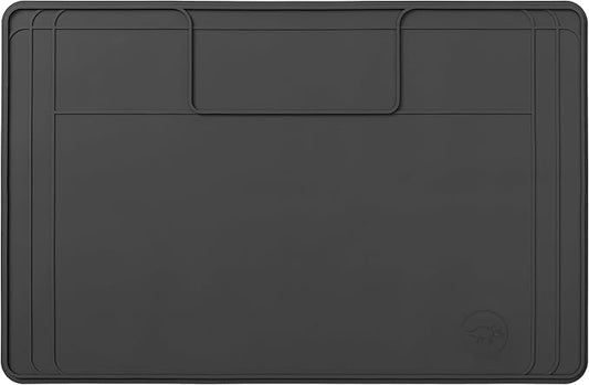 The Original Under Sink Mat - Silicone Waterproof mat, Trimmable, Easy to Clean, Kitchen cabinet liner, Under sink protector mats, Disinfection Surface - 34" x 22" or smaller