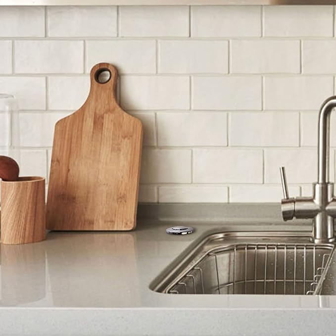 Garbage Disposer Air Switch Kit Air Switch Button Kit for Spa Bathtub Hot Tub Swimming Pool Evolution Food Waste Air Activated Switch Button Kit (1 set)