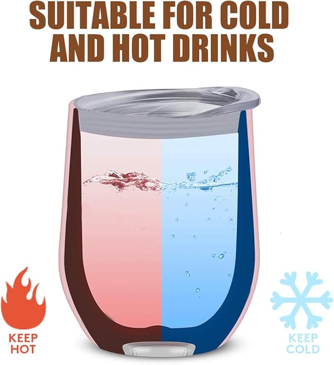 Amtidy 12 Pack Powder Coated Stainless Steel Tumbler with Lid,Equipped with straw and straw brush，12 oz Double Wall Vacuum Insulated Travel Tumbler Cup for Coffee, Wine, Cocktails