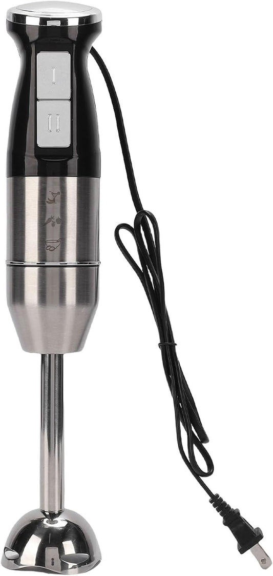 400W Immersion Hand Blender, Electric Handheld Stick Mixer Hand Blender with 2 Mixing Speed, Stainless Steel Blades, for Blending Smoothie, Soup, Baby Food