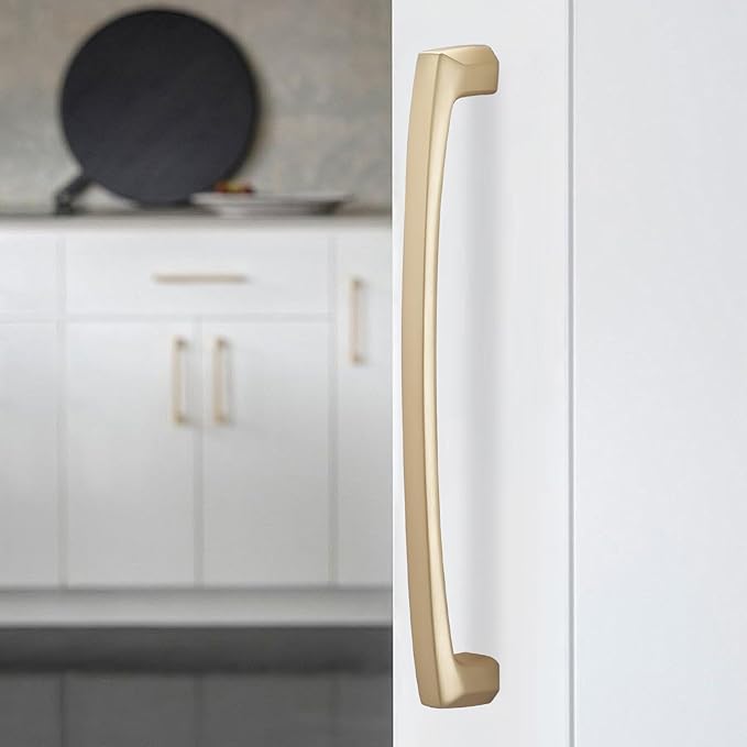 10 Pack 7 Inch Kitchen Cabinet Handles Champagne Bronze Cabinet Pulls Zinc Alloy Drawer Pulls Kitchen Hardware