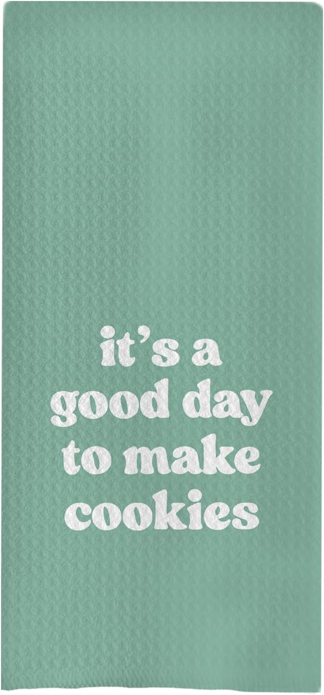 Baking Towels, Tea Towels for Baking, Gifts for Bakers, Cookie Lovers, Cooks, 16x24 (09)